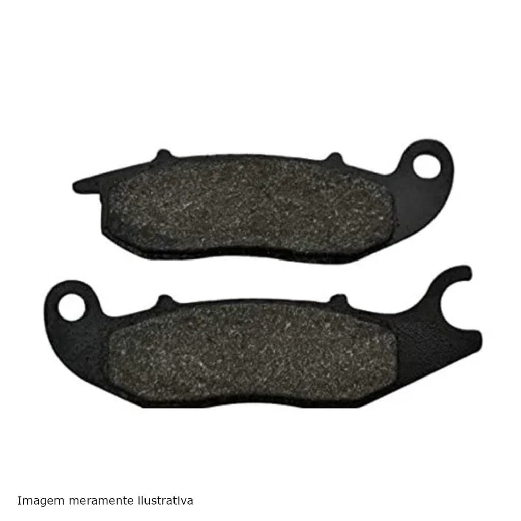Pastilha de Freio Moto AKT/Honda/Yamaha Cobreq Moto Automotivo Acessório Chassi N-949