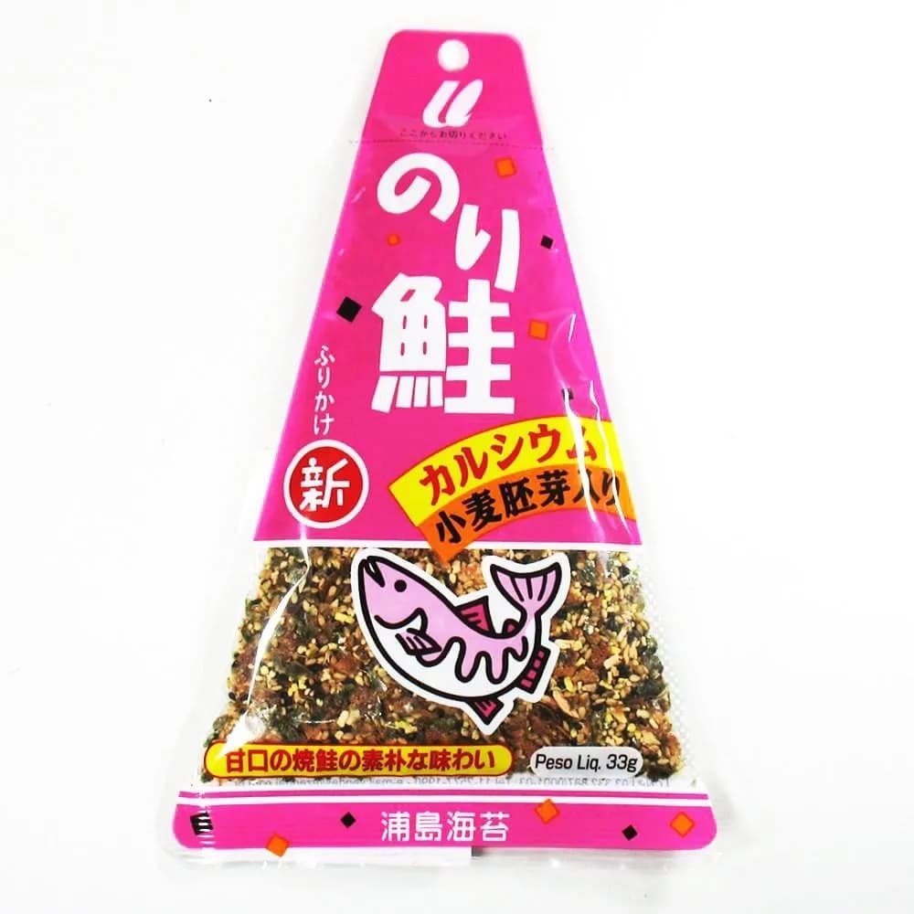 Tempero Furikake Arroz Japonês Triângulo Urashima Nori Sake Tempero Japonês 30g