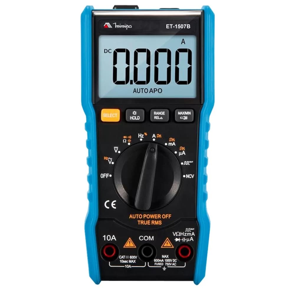 Multimetro digital True RMS completo ET-1507B - Minipa