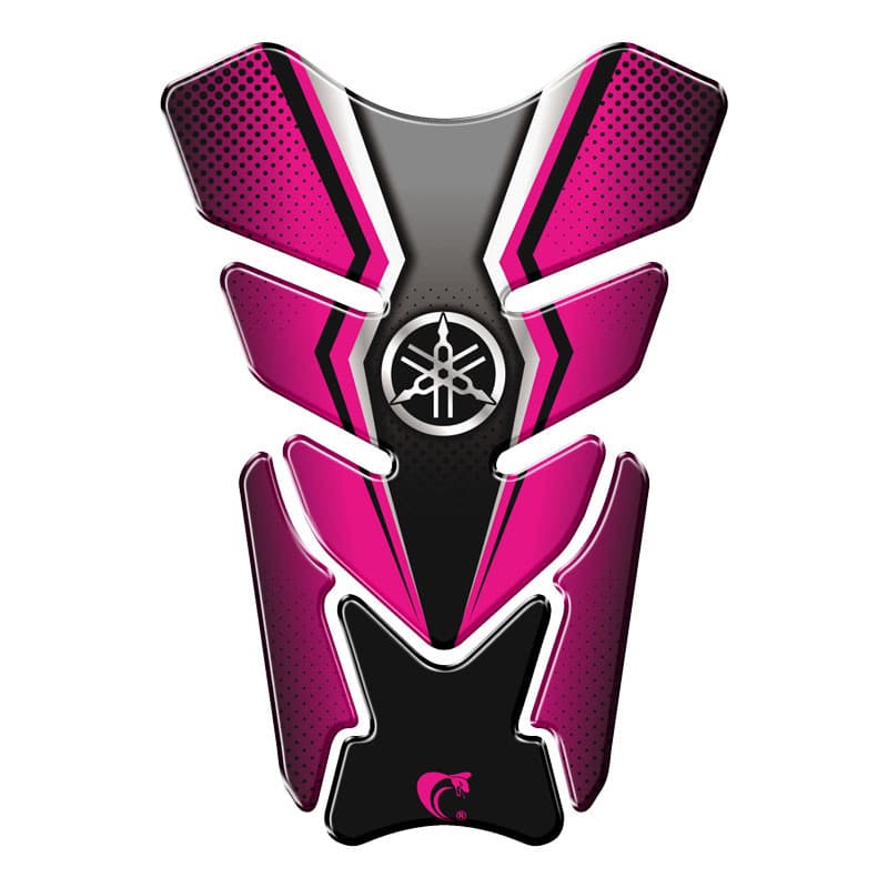 Adesivo Resinado Protetor De Tanque Moto qualquer moto Yamaha Pink