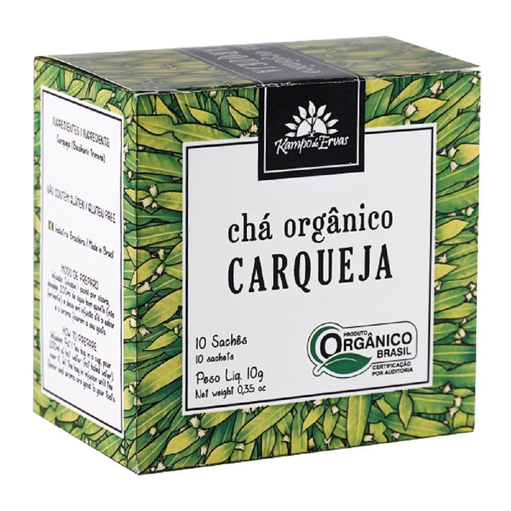 Carqueja erva Orgânico Kampo de Ervas 10 sachês