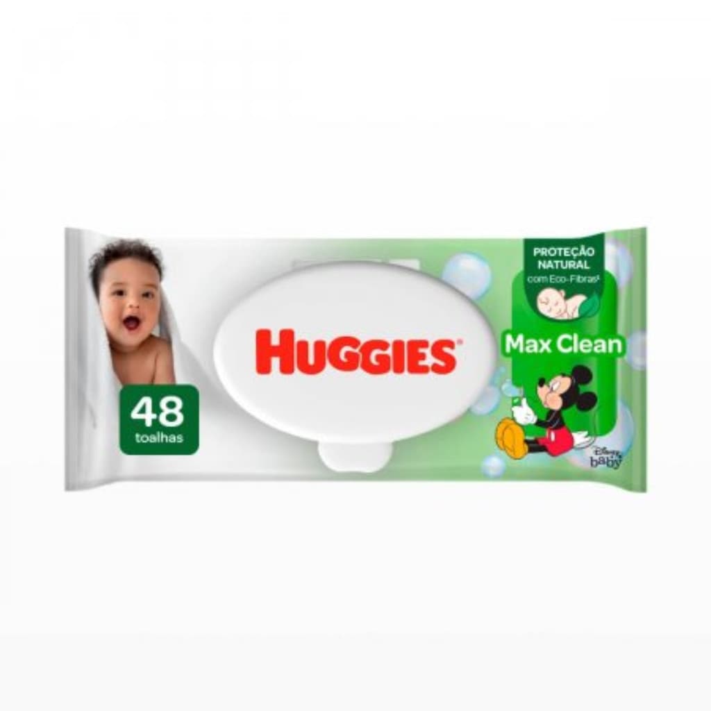 LENCOS UMEDECIDOS HUGGIES C/ 48 CLASSIC FLIP TOP Original