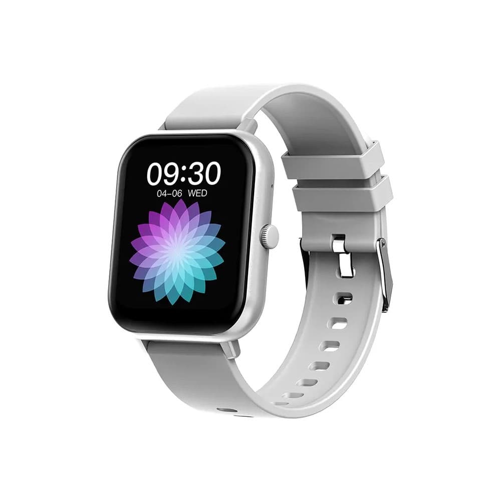Relógio Smartwatch Zwear Zl54c Bluetooth 5.1 Tela 1.83 pol. Prata