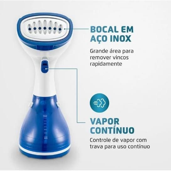 Ferro a Vapor Passadeira Vaporizador Portátil 110 Volts Passar Roupa