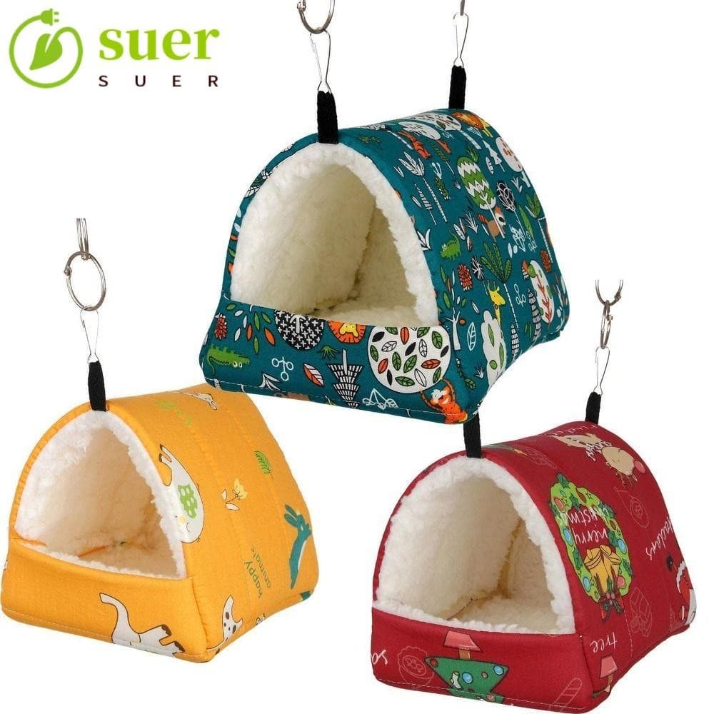 SUER1YE Cama De Rede Hamster Ninho Para Furão De Papagaio Porco Da Guiné