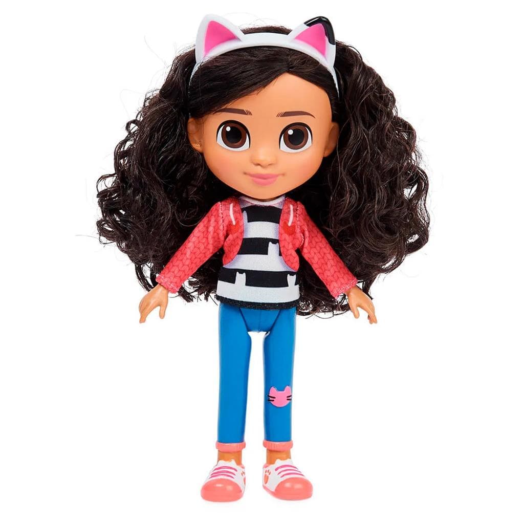 Boneca Gabby Casa Magica Menina Brinquedo Infantil Para Criancas 20cm Grande Original Com Acessorios Articulada Cabelo Cacheado E Tiara De Gatinho Estimula Imaginacao E Criatividade Infantil - Sunny