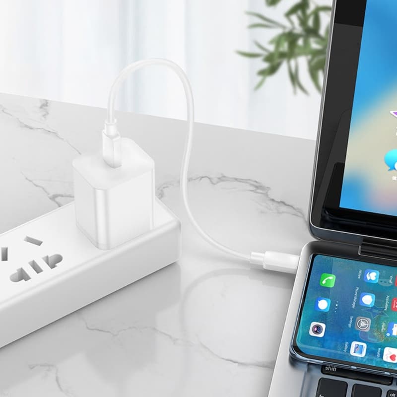 Ya * 60W USB C Para Cabo Carregador Type Curto De Sincronização De Dados De Carregamento Rápido Celular Tablet