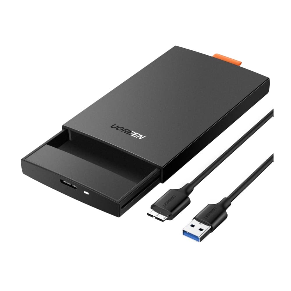 Case Portátil Externa Ugreen Cm237 para Hdd Ssd 2.5 Pol