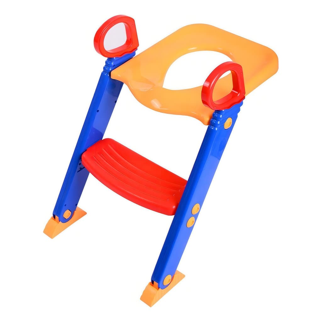 Importway Assento Redutor Infantil Com Escada Multicor