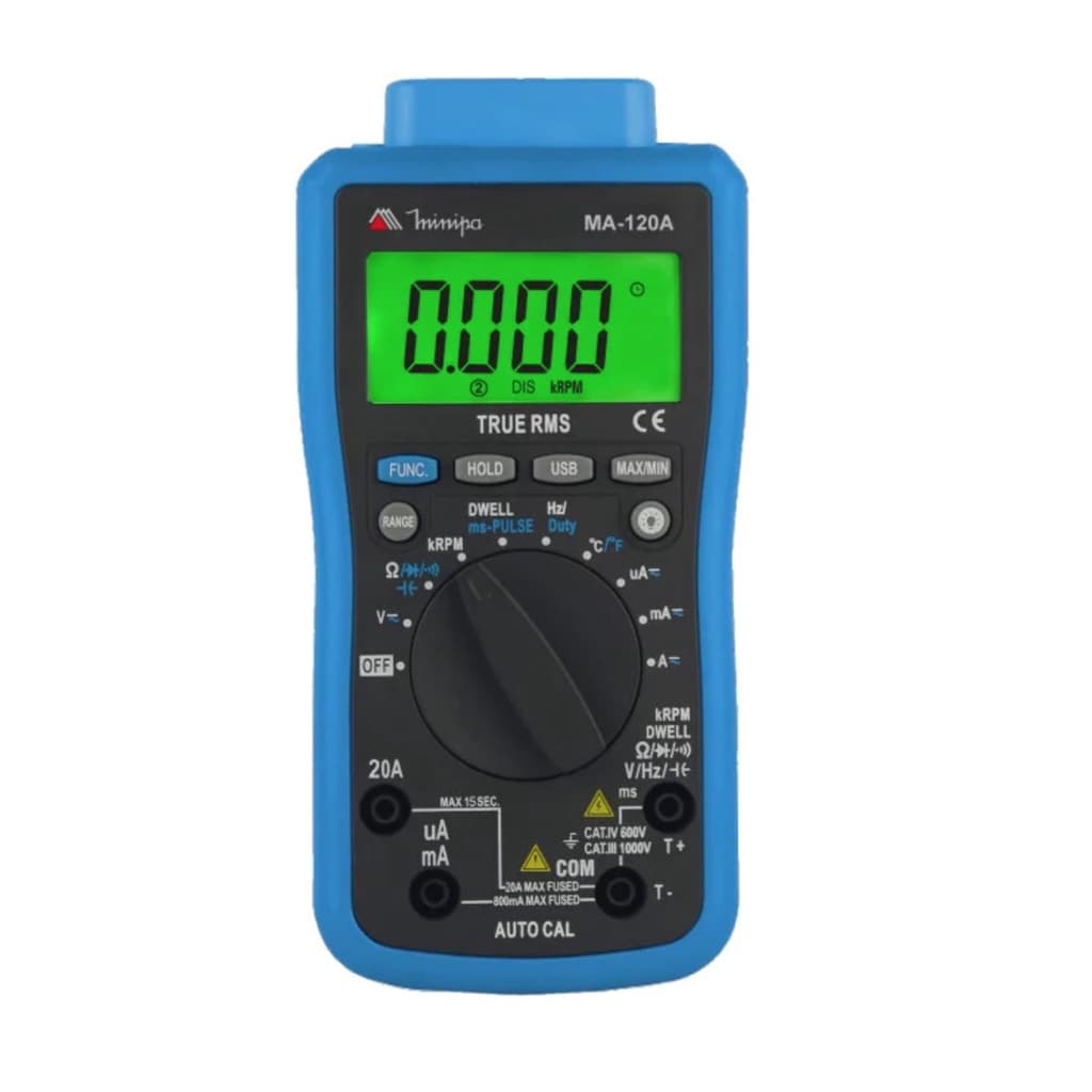 Multimetro Digital Automotivo Portatil MINIPA MA-120A