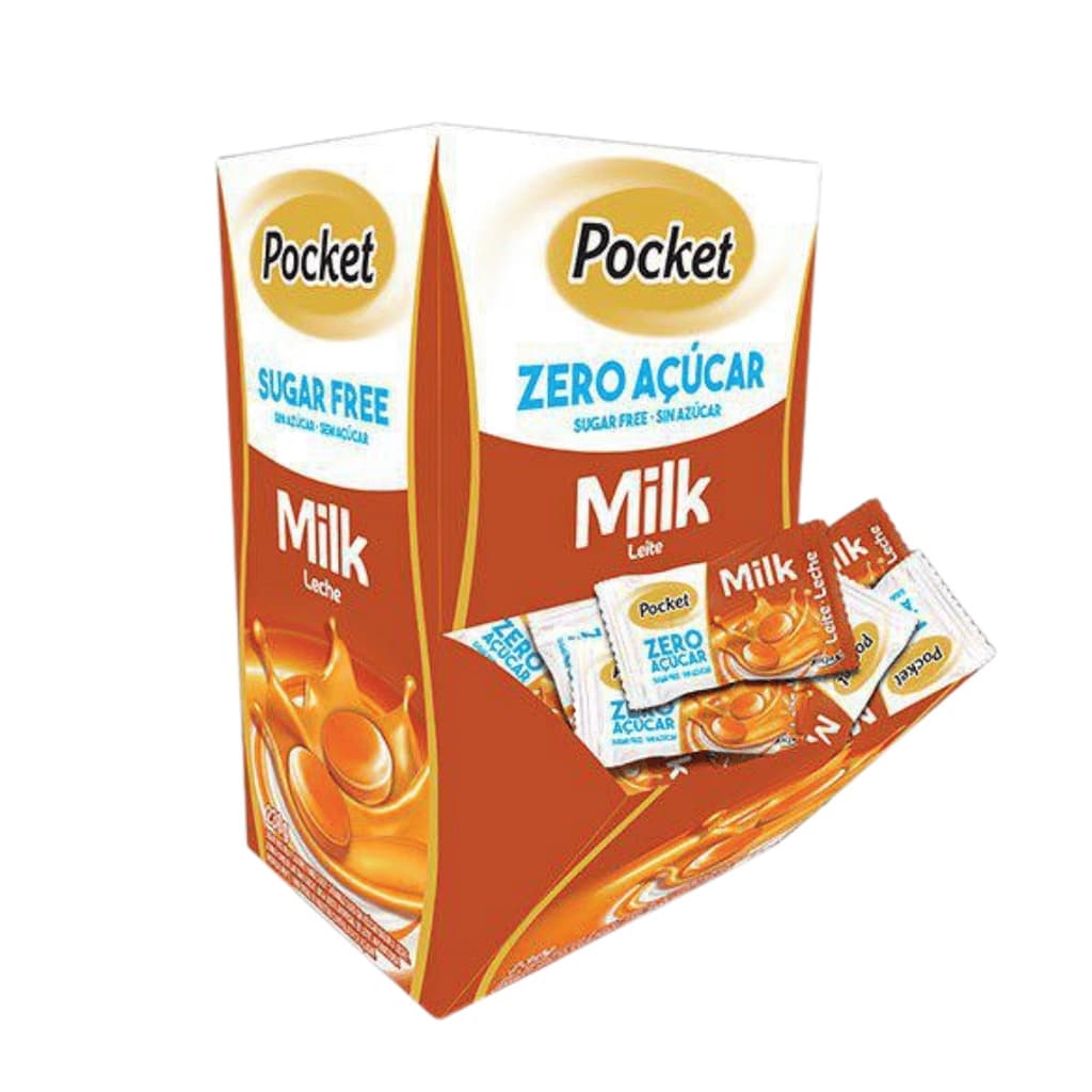 Bala de Leite Zero Açúcar Riclan 100Un