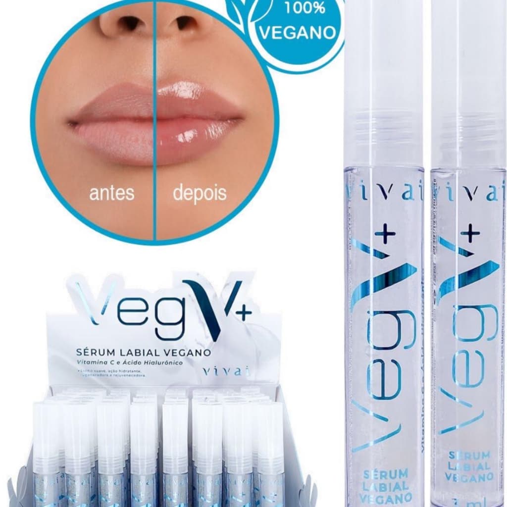 Sérum Labial Vegano - Vivai-3139.1.1 Vitamina C e Hialurônico 1 unidade