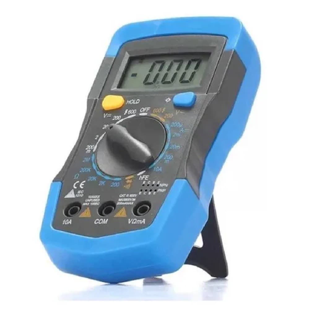 Multímetro Digital Profissional Portátil Md-830l Manutenção Cabo de Teste