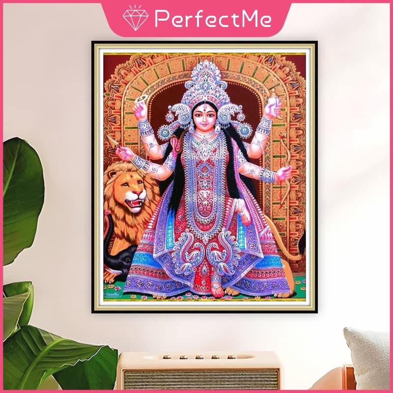 Prosperityuspm Crença De Religião 5D Pintura De Diamante Ponto Cruz Conjunto Completo De Diamantes Redondo Acrílico Para