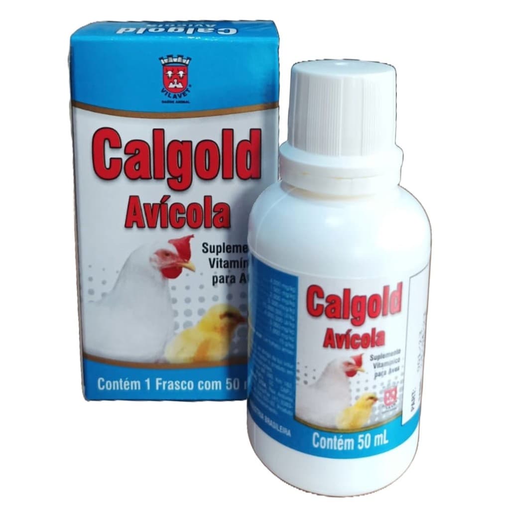 Cal Gold Avicola 50ML Suplemento Vitamina K para Aves