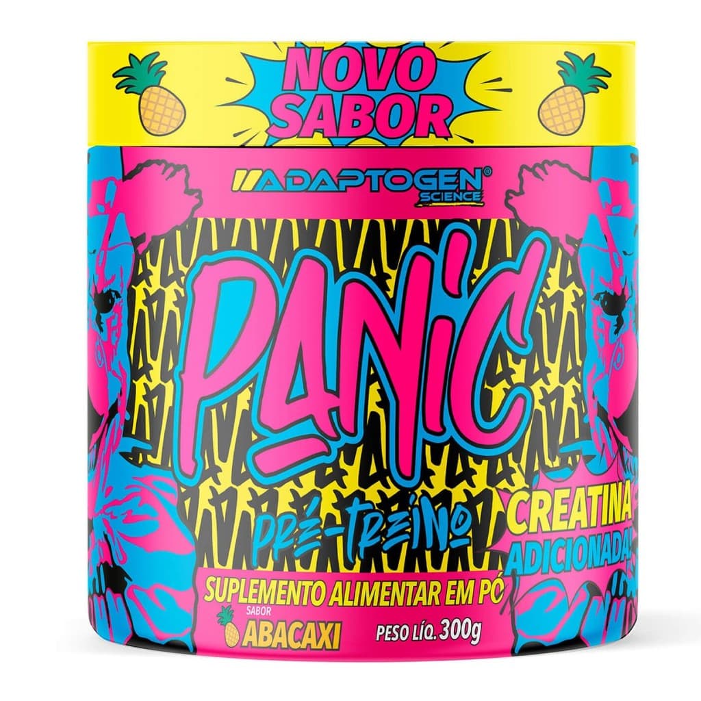 Pré Treino Panic 300g Adaptogen Science