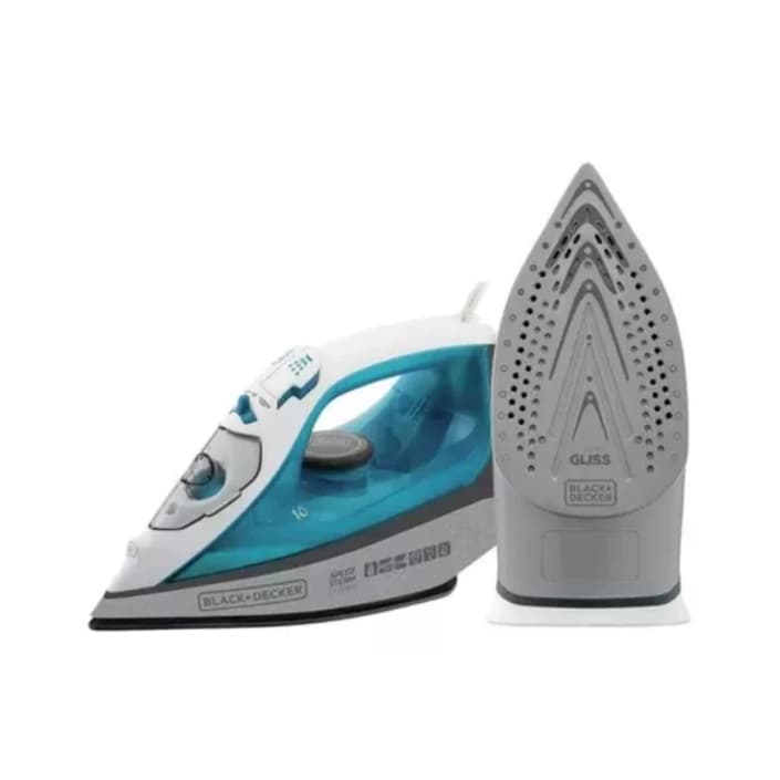 Ferro a Vapor Black Decker FX3060 1200W Antigotejamento  Base Antiaderente 110V ~ 127V