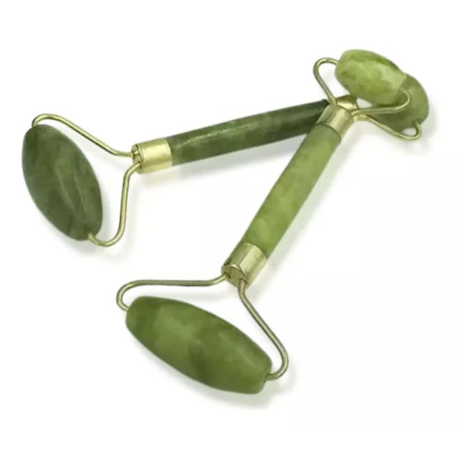 Pedra de Jade Massageador Facial KIT 3 UN Cuidado Facial SkinCare Jade Anti Idade Anti Rugas Pedra
