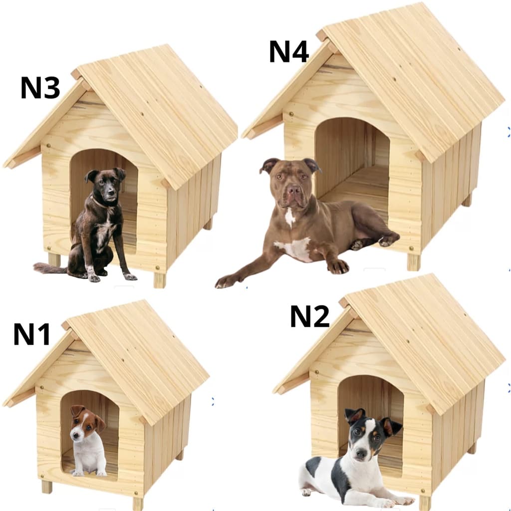 Casinha de Cachorro n1, n2, n3 e n4