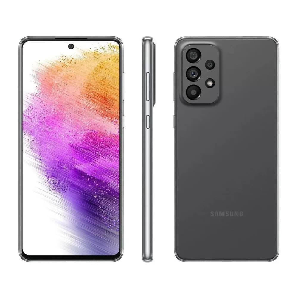 Usado: Samsung A73 128 GB Preto - Excelente