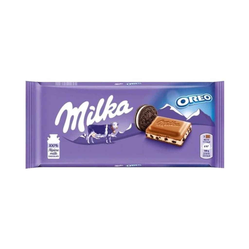 Milka Oreo Chocolate Importado 100g