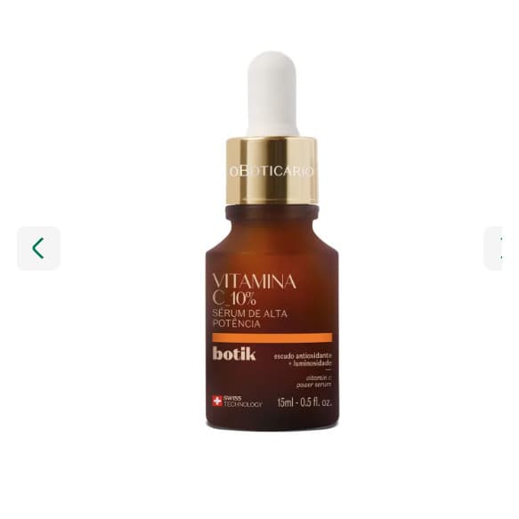 Sérum de Alta potência Vitamina C 10% Botik 30ml Facial