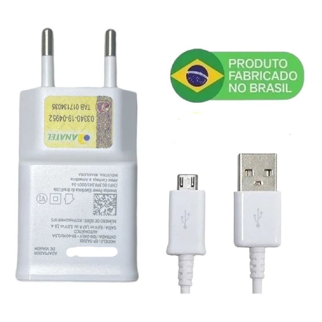 Carregador Rápido para Samsung Turbo A03 A01 A10s A10 J8