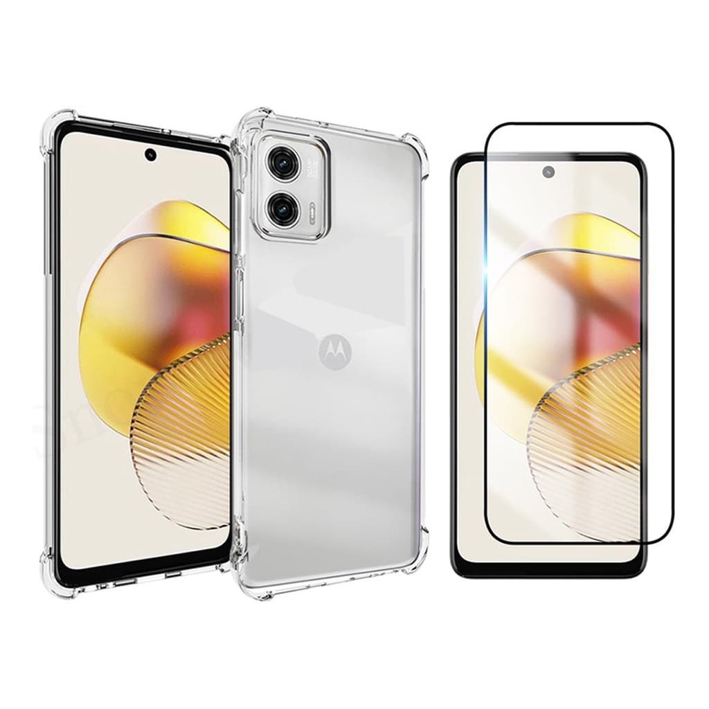 Capa Case Capinha Compatível Com Moto G73 5G + Película 3D Vidro Temperado
