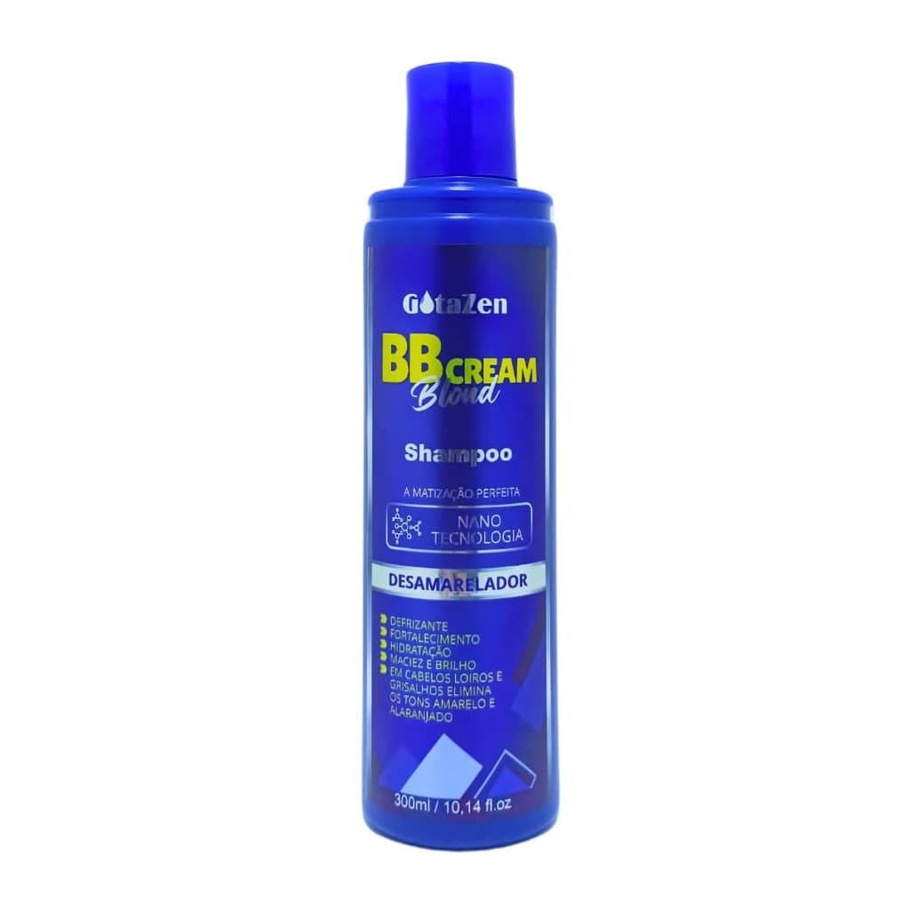 Shampoo Gotazen BB Cream 300ml Desamarelador e Hidratante