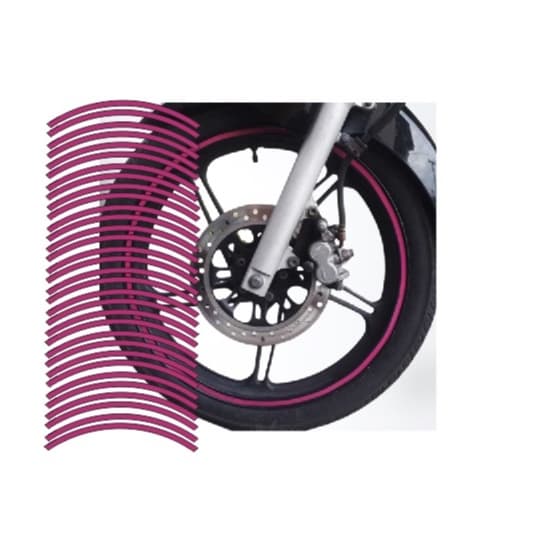 friso UNIVERSAL Adesivo Fita Roda Moto Titan 150, Titan 125, Fan 160 - Para Roda de Moto