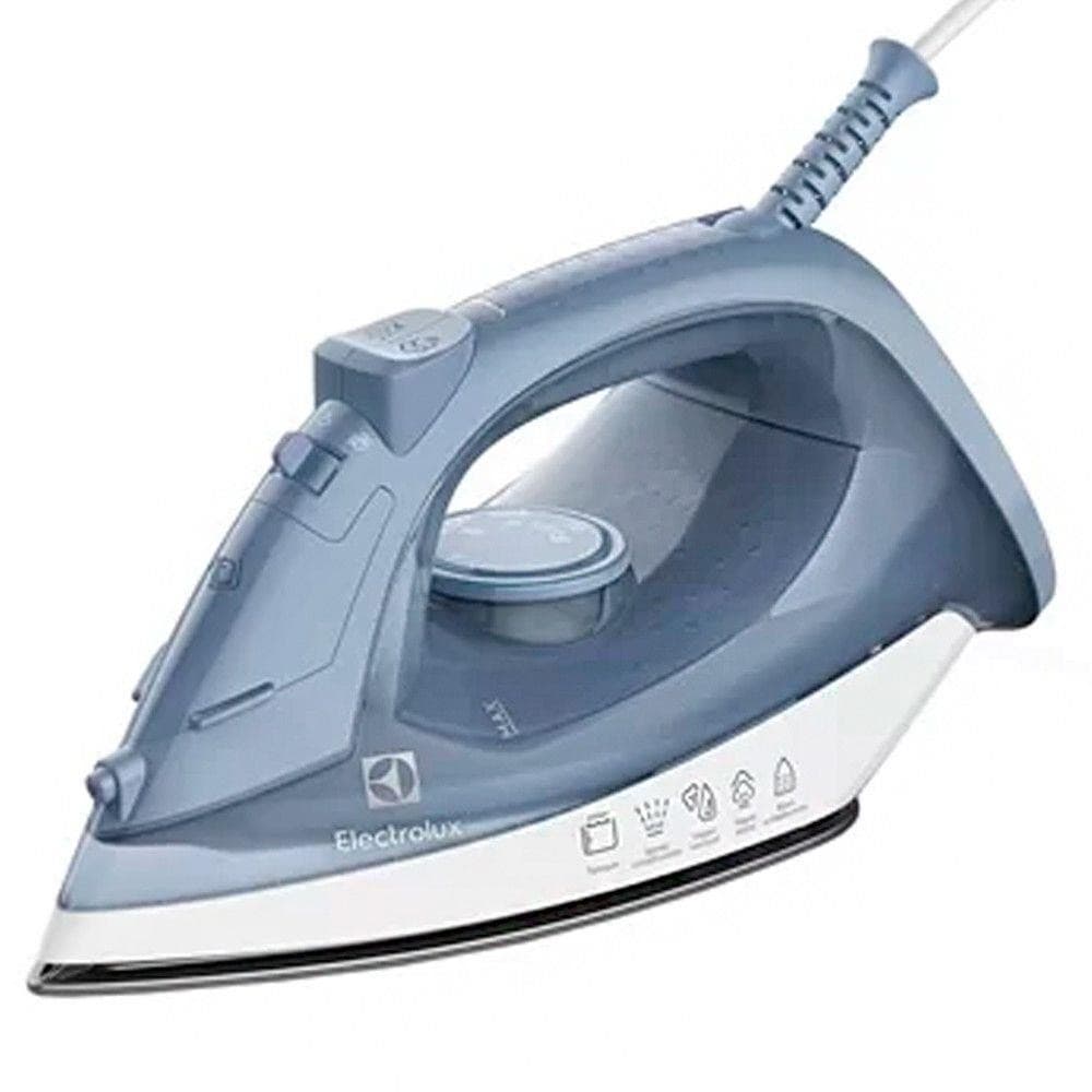 FERRO DE PASSAR A VAPOR ELECTROLUX BLUELUX ANTIADERENTE 1200W 220V