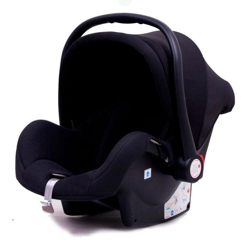 Super Bebê Conforto Luxo Preto c/ Alça e Selo Inmetro – Conforto e Segurança para Seu Bebê Recém Nascido