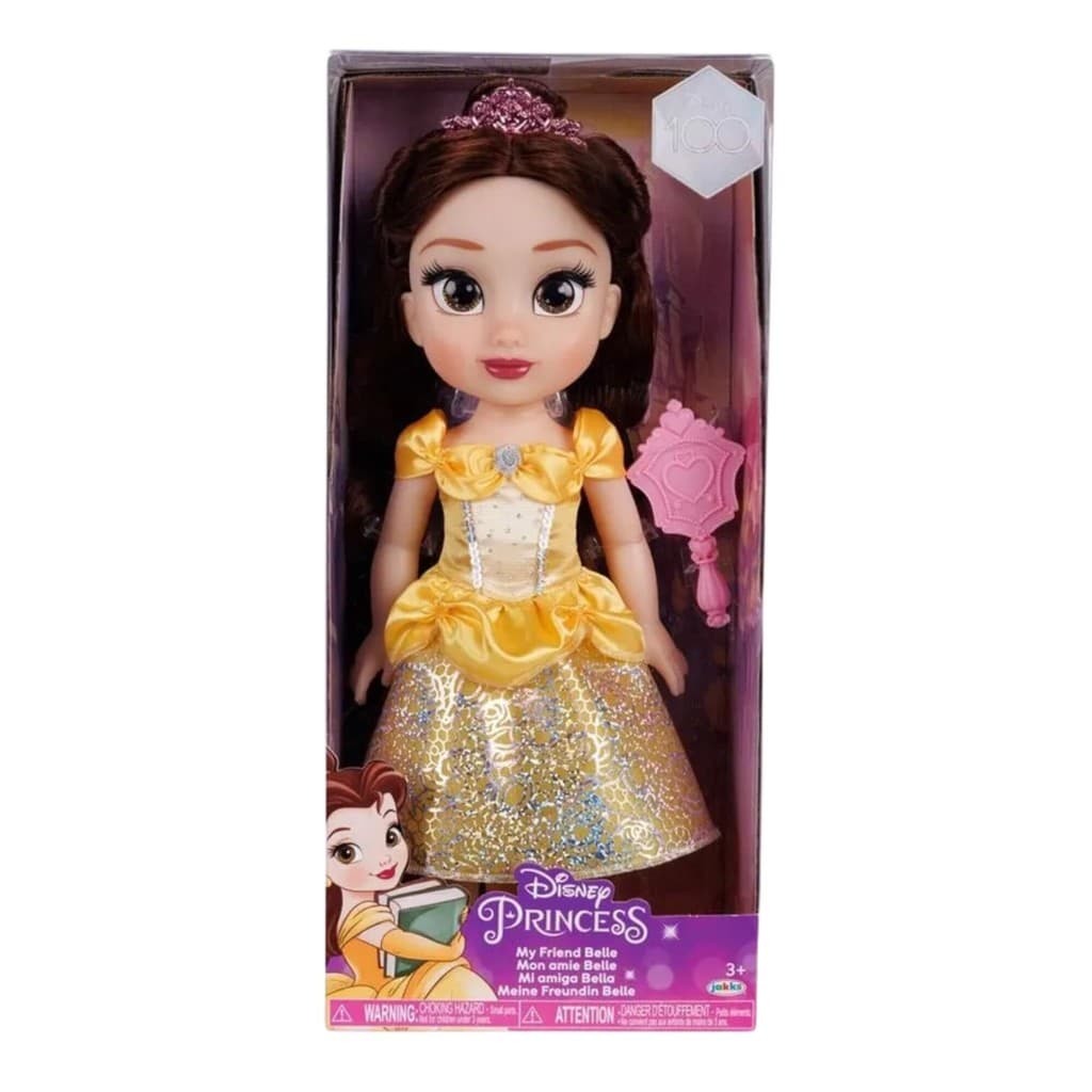Boneca Infantil Princesas da Disney Articulada Bella Multikids - BR1918