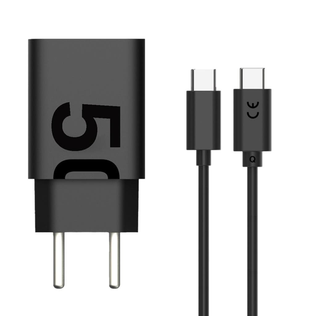 Carregador 50W Turbo Power Carregamento Rápido USB-C+Cabo tipo-C