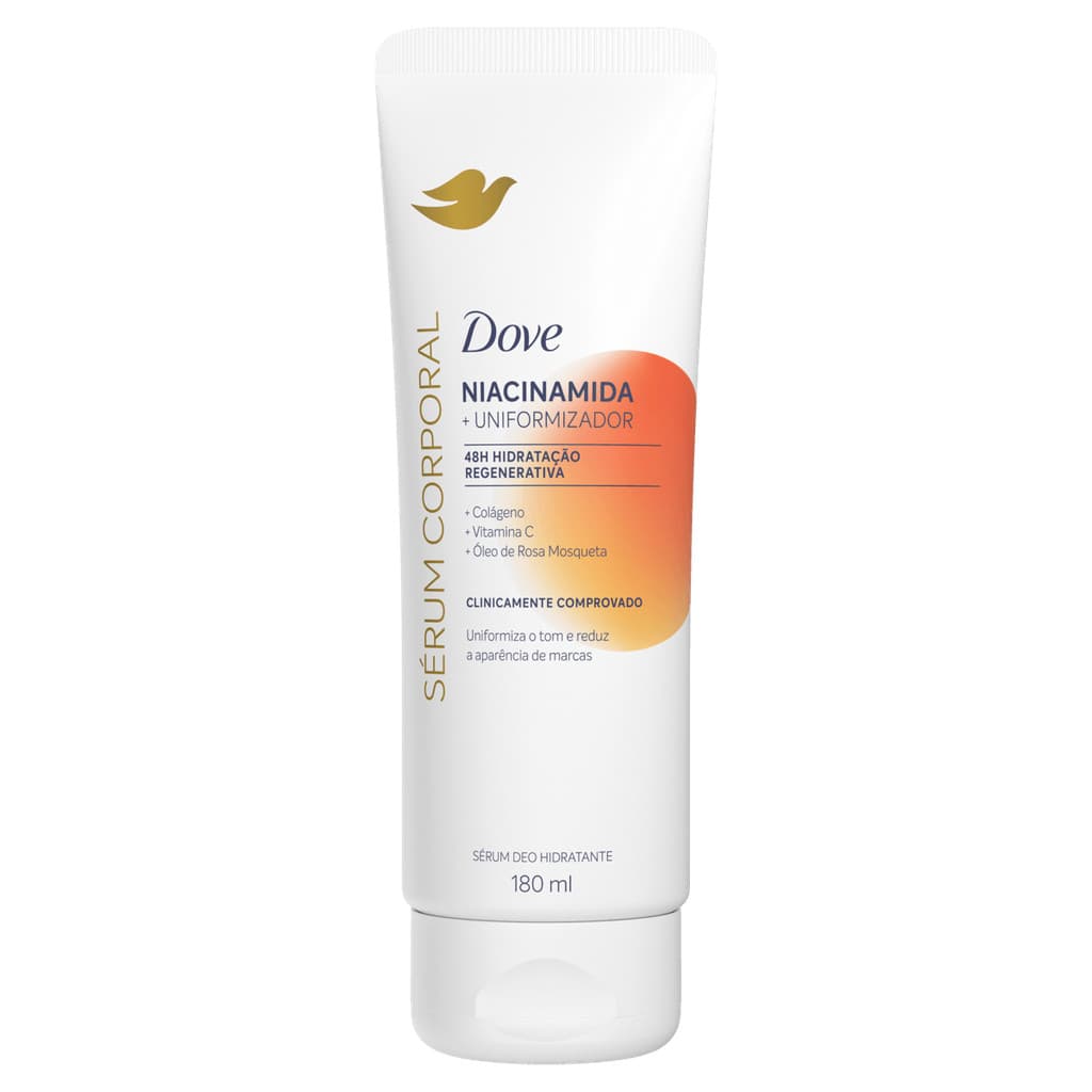 Sérum Hidratante Corporal Dove Niacinamida | Uniformiza Tom da Pele Vitamina C + Rosa Mosqueta