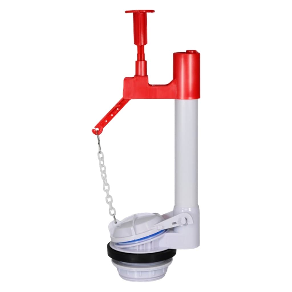 Kit Descarga Saida Agua Para Caixa Acoplada Com Castelo Universal Completo Kit Ajustável Válvula Reparo Mecanismo Vaso