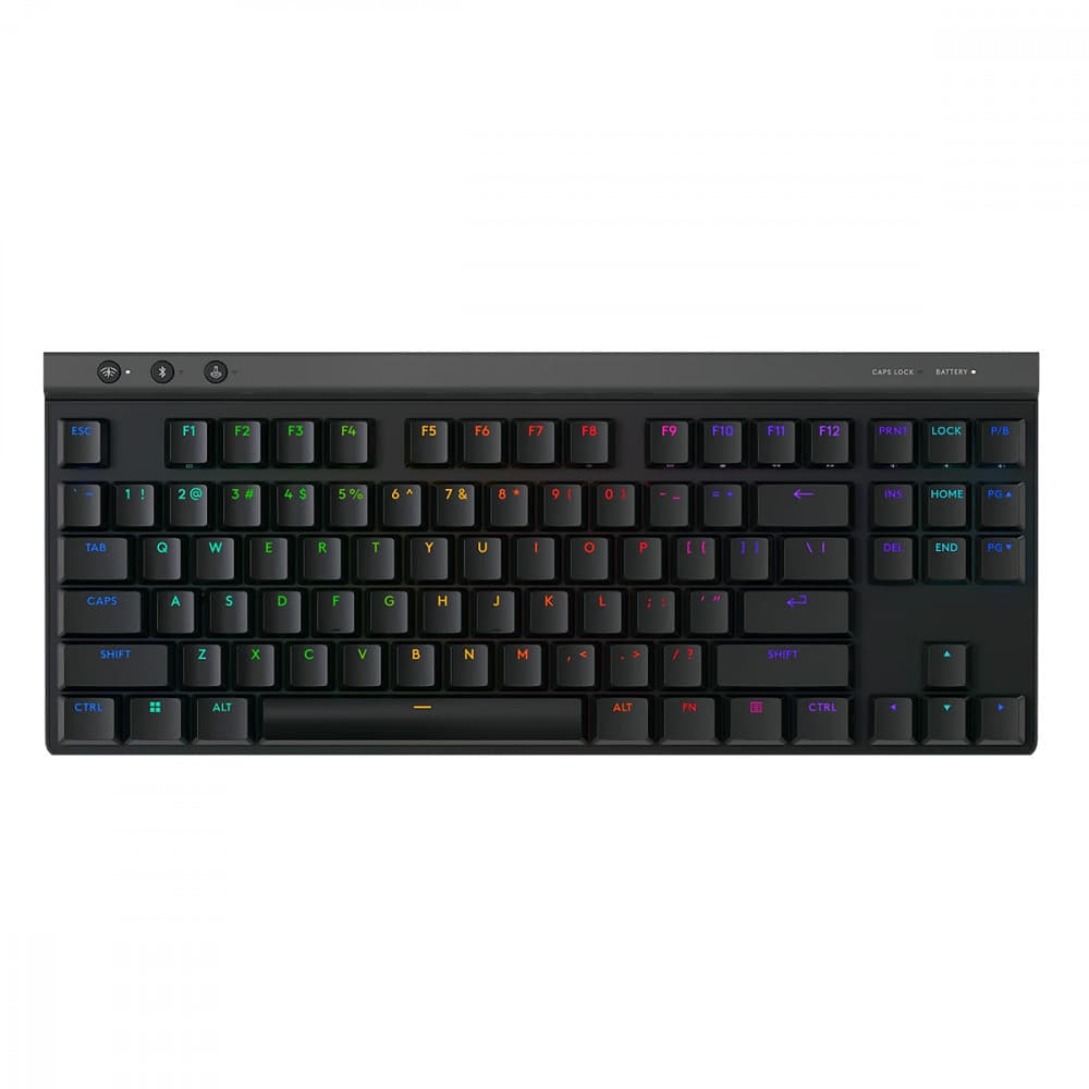 Teclado Mecânico Gamer Logitech Sem Fio G G515 TKL LightSpeed Preto - 920-012423