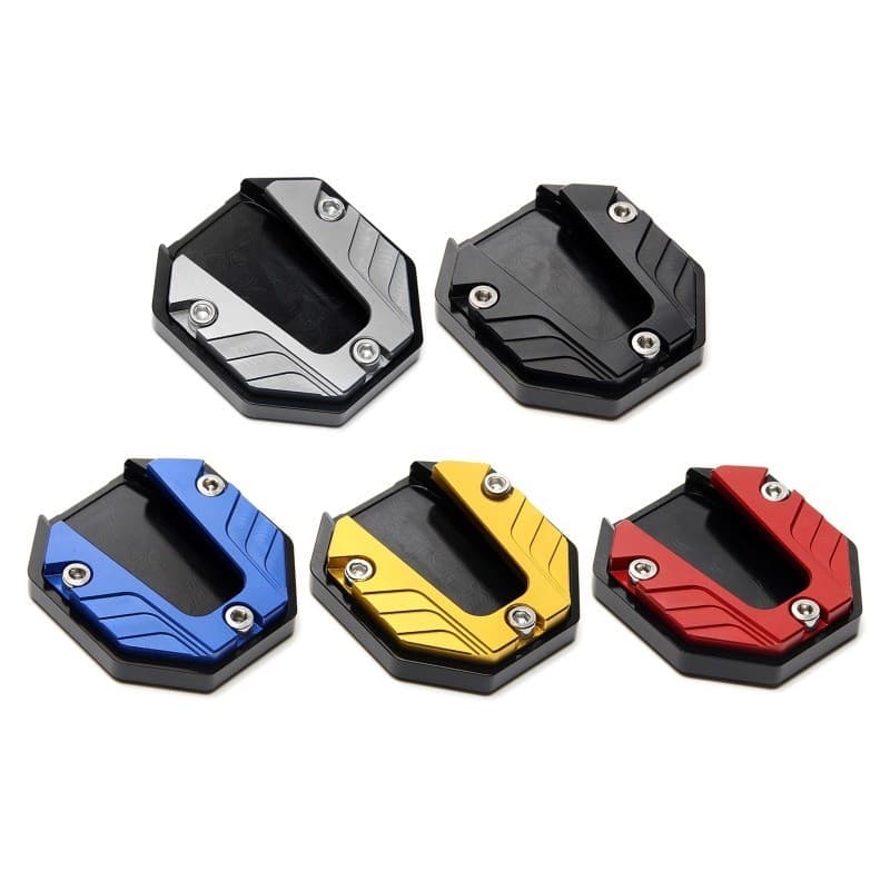Universal Bike Kickstand Extensor De Pé Placa De Apoio Scootor Acessórios Para Motocicletas