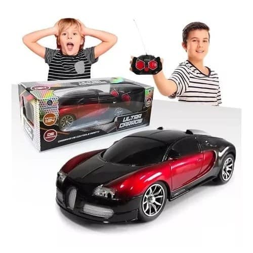 Carrinho Carro de corrida  Esportivo com controle remoto