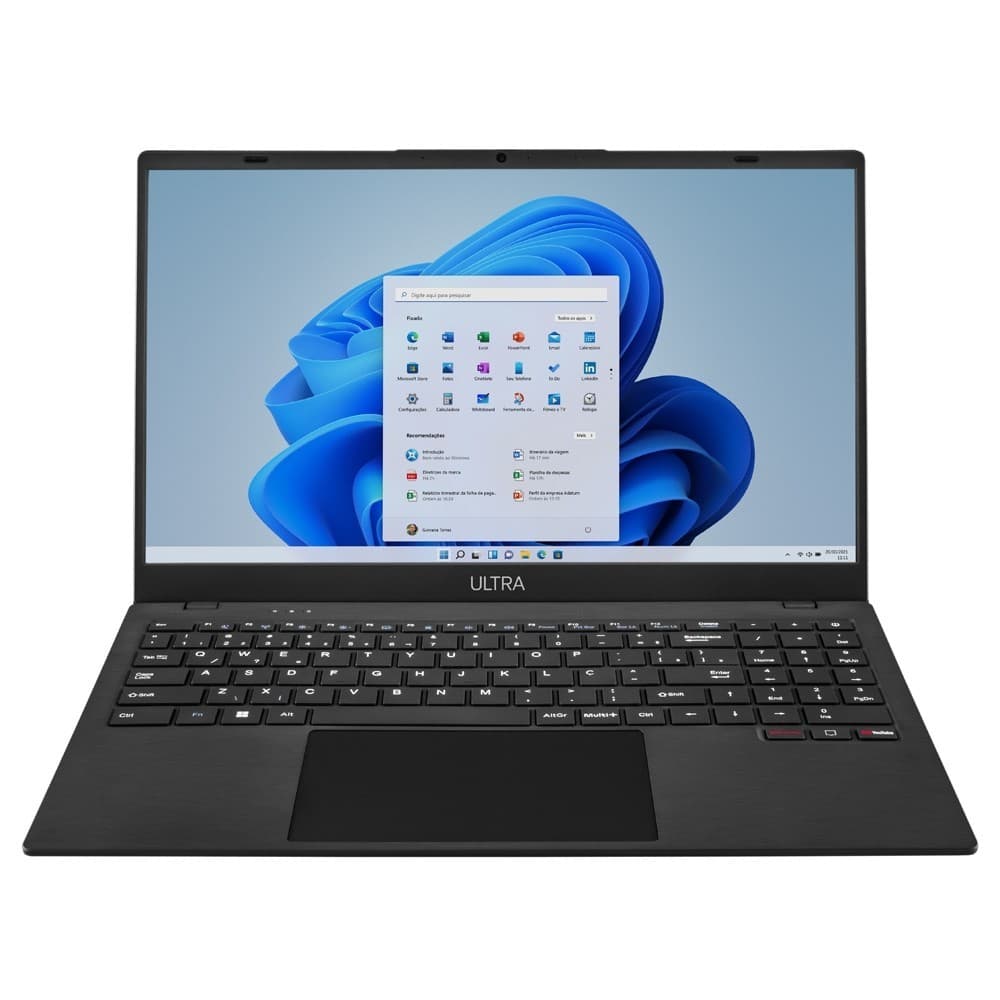 Notebook Multi Ultra Celeron N4020C 4GB 128GB W11 14'' Cinza - UB250