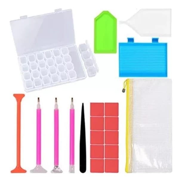 Kit  20pcs De Ferramentas De Pintura Pintura Diy 5d Diamante  Alta qualidade