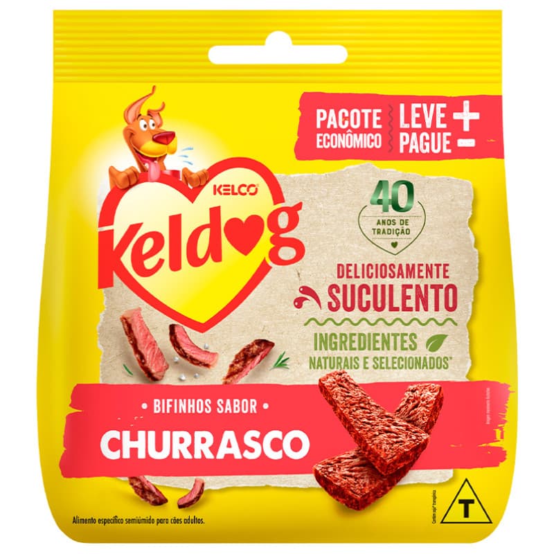 Bifinho Keldog PREMIUM para Cães Sabor Churrasco