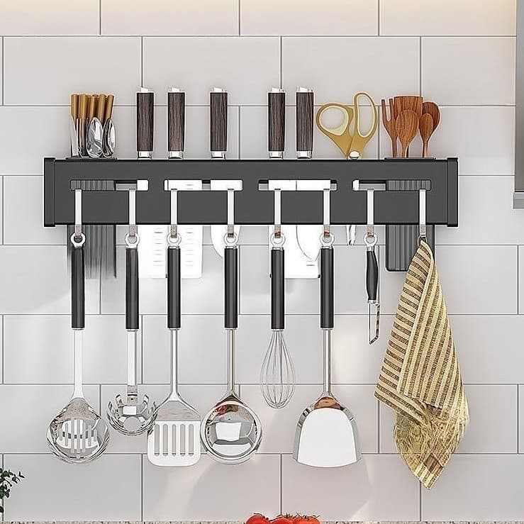 prateleiras de cozinha multiuso porta faca colher garfo talher suporte de organizador utensílios casa de cozinha domésticos