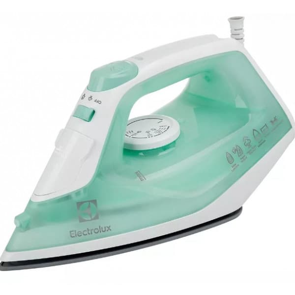 Ferro de Passar Roupas a Vapor Electrolux 1500W Antiaderente Verde 220V