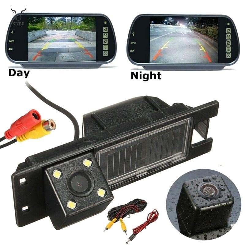 Carro HD 4LED Câmera De Backup De Visão Traseira Reversa Para Opel Astra H J Corsa Meriva Zafira Insignia FIAT Buick Regal