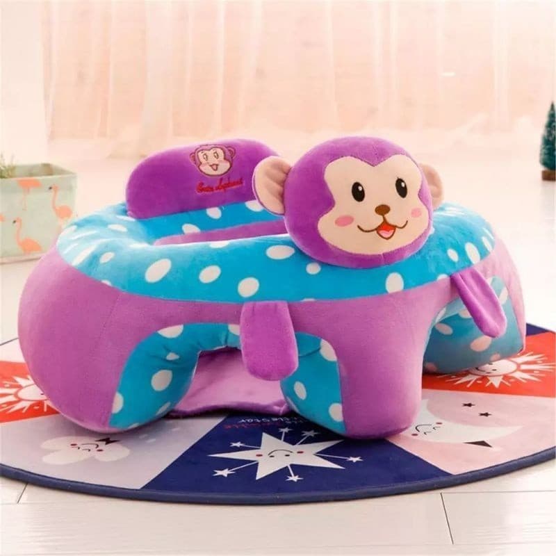 Assento para Bebe Roxo Macaco Ajuda a Manter Postura Pronta Entrega