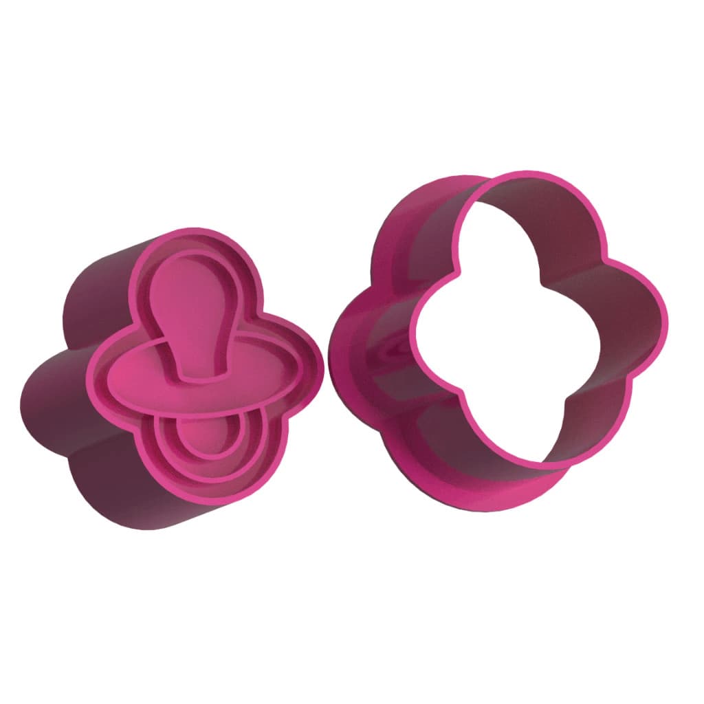 Ejetor Modelador Para Doces BEBE NENEM Brigadeiros Docinhos Massa Biscuit Biscoito Resistente Massinha Modelar Pasta Ame