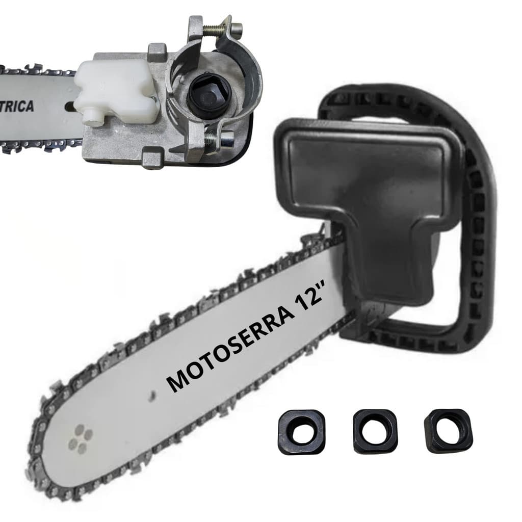 Motosserra Adaptador Para Todas Esmerilhadeira Lixadeira Jardim Eletrosserra M10 M14 M16