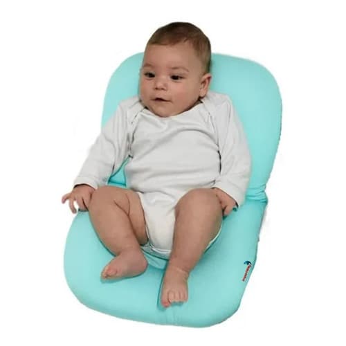 Almofada De Banho Banheira Bebê Menino Menina Verde Importway