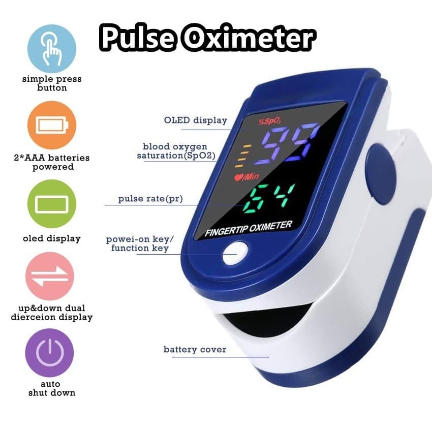 Oxímetro De Pulso De Ponta De Dedo Mini SpO2 Monitor De Oxigênio Saturação Dispositivo De Medição De Frequência Lk87 Lançamento, pronta entrega